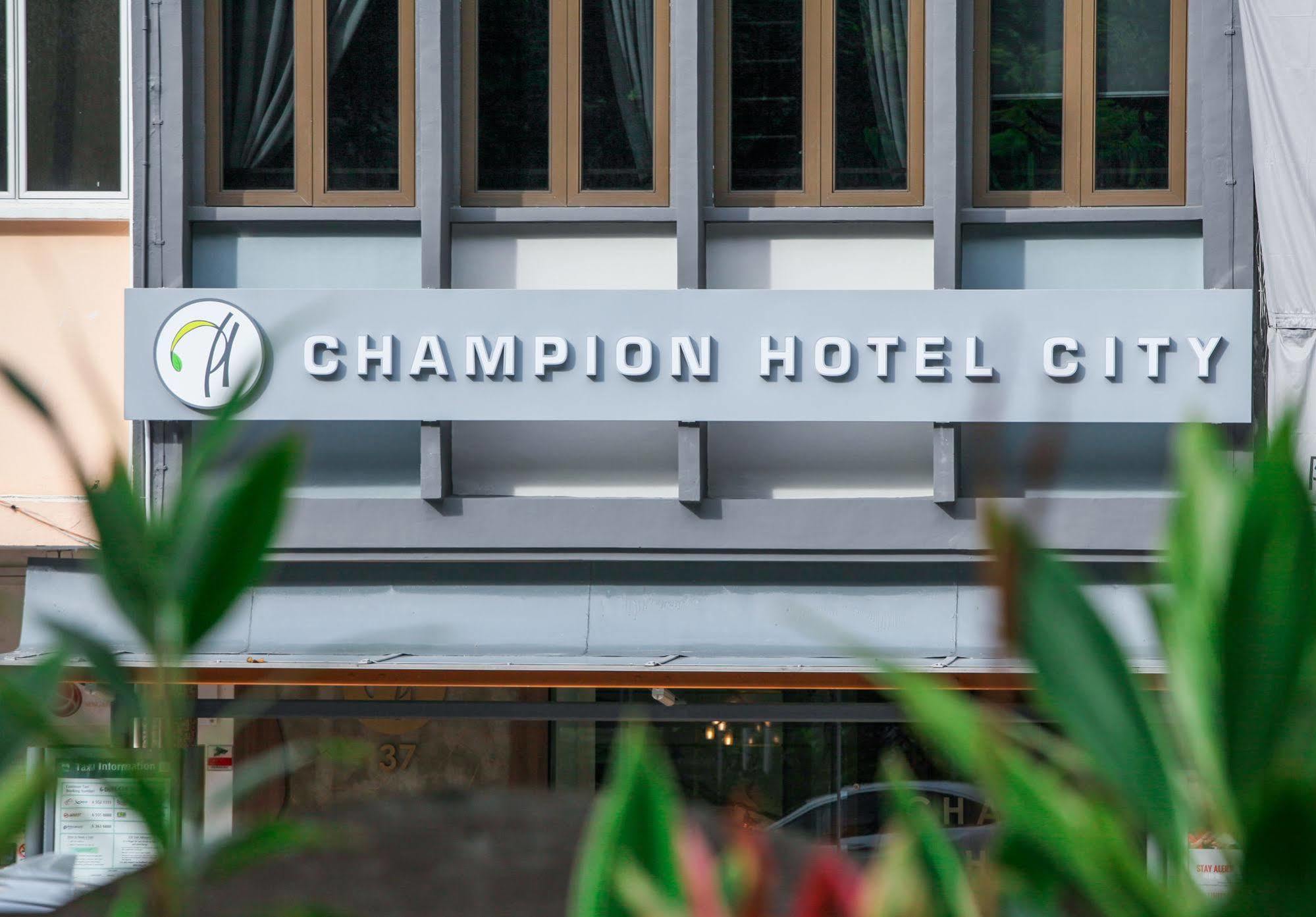 Champion Hotel City Сингапур Экстерьер фото